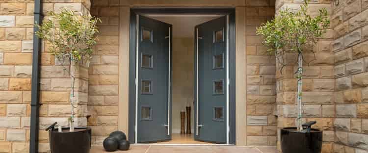 composite front doors fleet