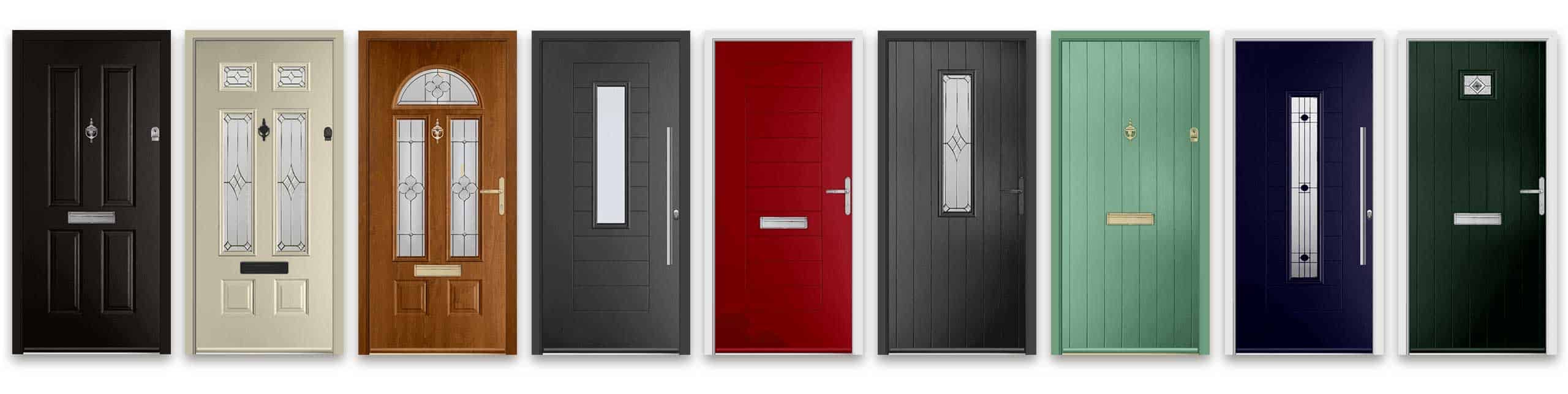 modern composite doors in Hampshire