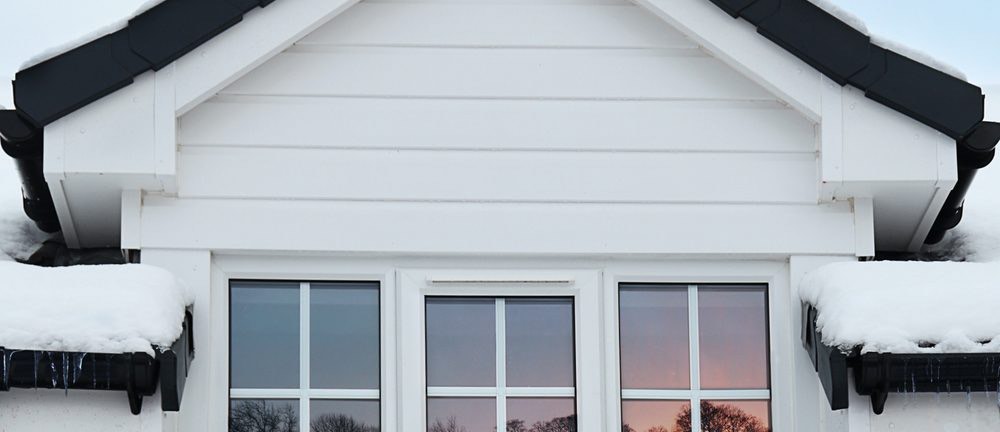 White Casement Window
