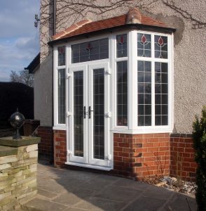 White uPVC French Door Fleet